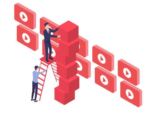 120社以上のチャンネル立ち上げ・10,000本以上の制作実績